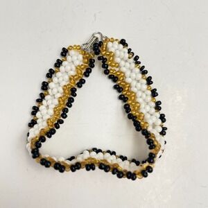 Vintage Y2K Seed Beaded Hand Bracelet Boho Women's Classic Fashion Jewelry